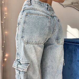 brandy melville tatum cargo jeans
